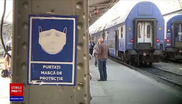 De când vor circula trenurile spre mare și ce reguli trebuie să respecte călătorii