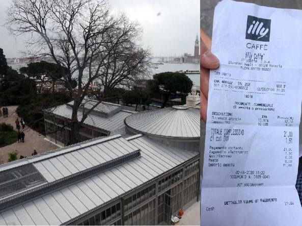 FOTO. Au explodat prețurile după pandemie. Cât a plătit un bărbat din Veneția pentru o cafea și un suc