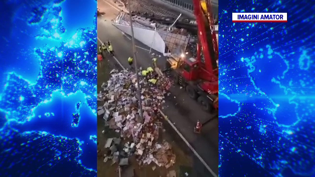 La un pas de tragedie. Ce s-a întâmplat cu un tir în Vama Calafat