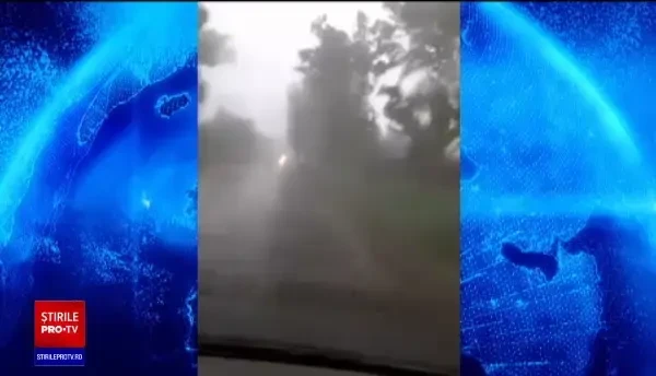 Vijelia a făcut prăpăd în Galați. Zeci de solarii au fost distruse în urma furtunii