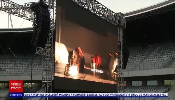 Proiecție de film pe Cluj Arena. Cât au costat biletele