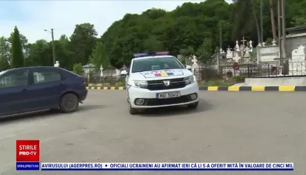 Un bărbat de 51 de ani din Dâmbovița a murit în cimitir