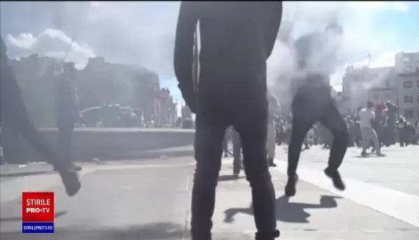 Protestele anti-rasism au degenerat din nou în Europa. Violențe la Londra și la Paris