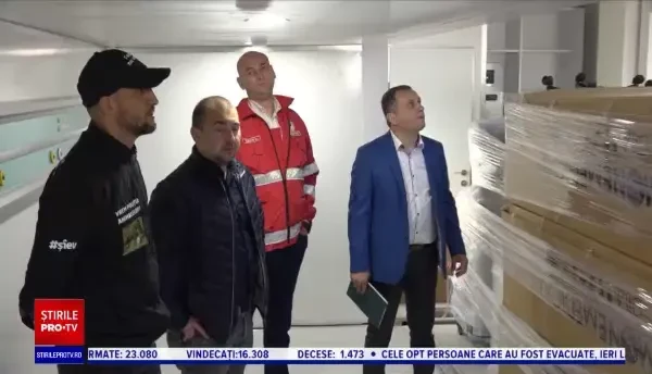 Unitate mobilă de terapie intensivă, oferită SJ Suceava. Pentru asta, Mandachi și-a vândut metrul de autostradă