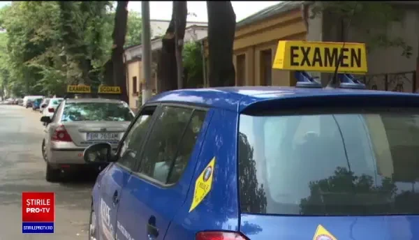 Un brăilean a venit beat la examenul auto. "Mirosea de când a urcat în maşină"