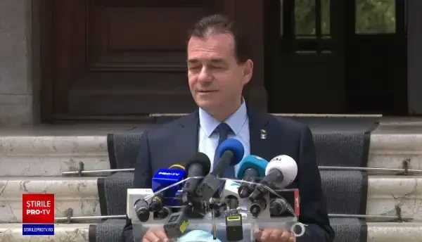 Președintele PNL Ludovic Orban, declaratii de presa după sedinta liderilor PNL