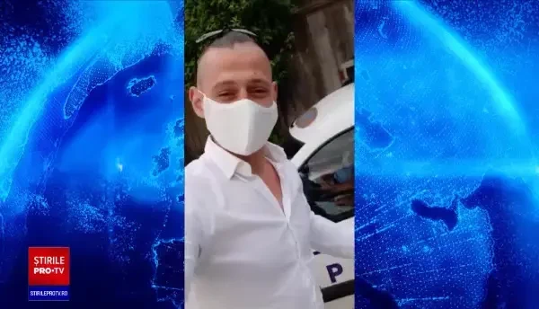 Reacția unui tânăr când prietena sa a fost oprită de Poliție pentru depășirea vitezei