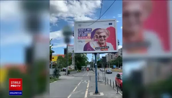 „Numele meu este Maria și sunt bisexuală”. Panourile stradale care au provocat reacția Patriarhiei