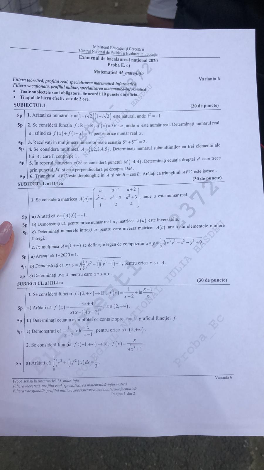 BAC 2020 - MATE M1 1