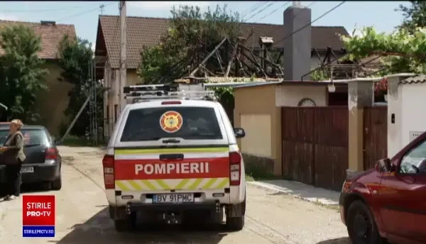 Un bărbat din Codlea a dat foc casei și s-a sinucis după ce a scris mai multe bilete de adio