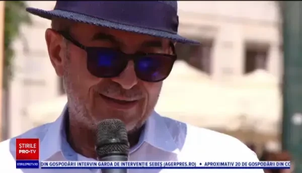 Poezie în aer liber la Timioara, în semn de omagiu pentru cadrele medicale din linia întâi. ”Este una din dependențele mele”