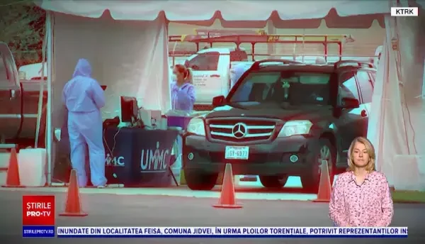 Număr record de cazuri noi de coronavirus în SUA, într-o singură zi - 40.000