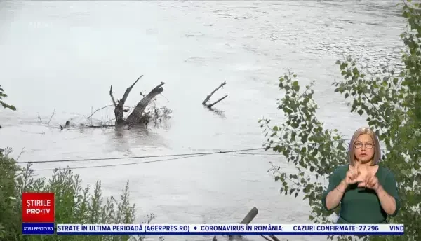 Copil de 11 ani, salvat la limită din apele Crișului Alb de un pompier aflat în timpul liber