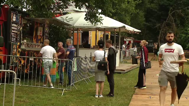 Street-food într-un parc din Cluj. Cât va dura și cum sunt respectate măsurile sanitare