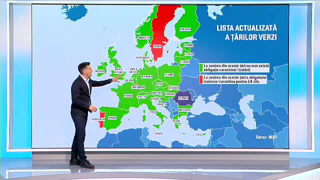 Lista țărilor „verzi” a fost actualizată de Guvern. Ce state au impus restricții românilor