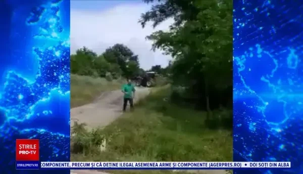 Scandal într-o comună din Gorj. Un angajat al primăriei arunca gunoaie la marginea unei păduri