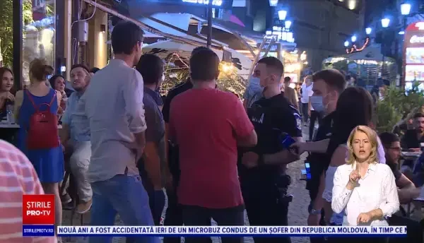 Controale în zone cu terase din București. Ce părere au clienții: „Cu măști pe față nu se întâmplă nimic”