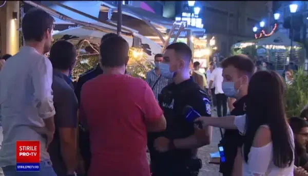 Poliția a dat amenzi la terasele și localurile care nu respectă regulile sanitare