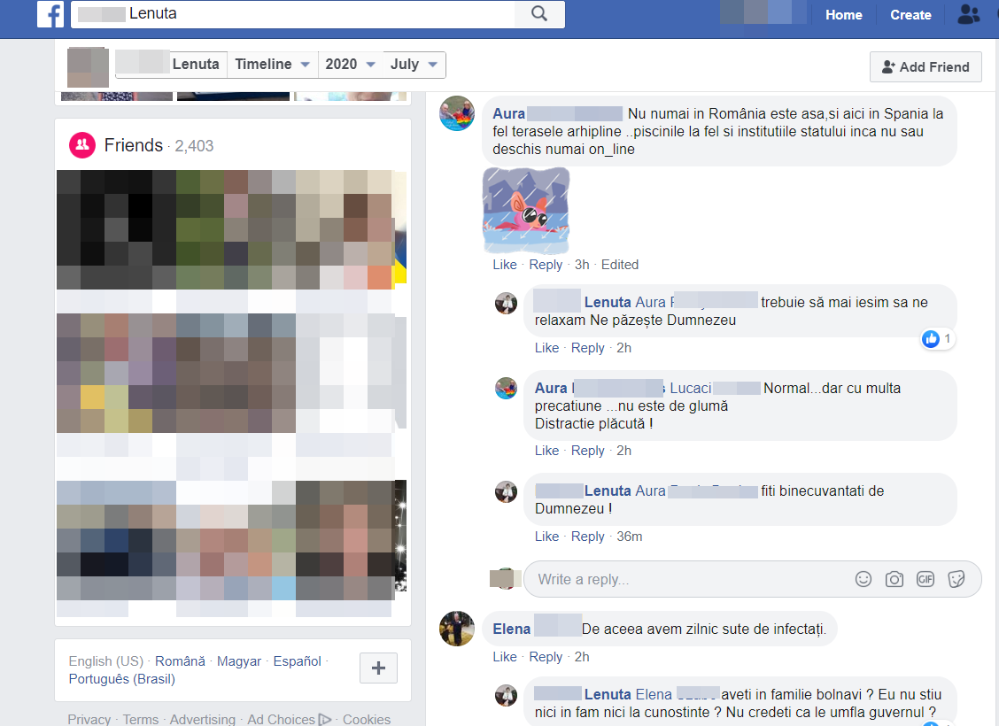 Facebook strand Mihaiesti