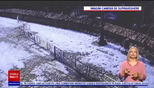 "Ambulanța monumentelor" a început renovarea unui zid prăbușit al cetății medievale Sighișoara