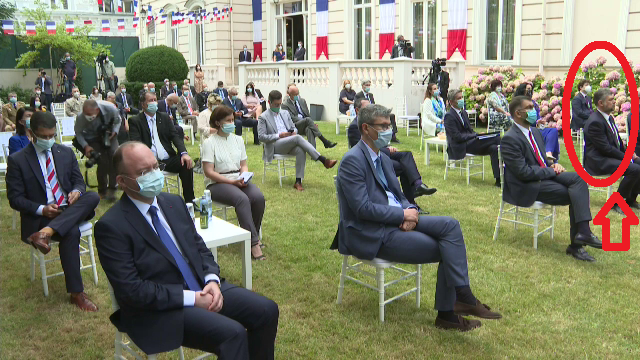 Marcel Ciolacu, Ambasada Frantei