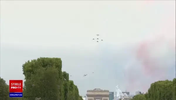 Ziua Franței 2020, sărbătorită în format redus. Defilarea de pe Champs-Elysées a fost anulată