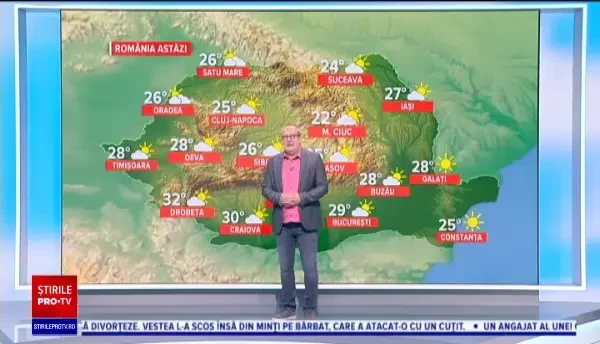 Vremea azi, 15 iulie. Prognoza pentru București și țară. Căldura revine în regiunile sudice