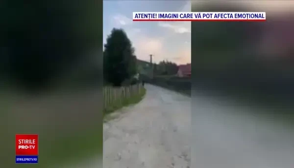 Momentul în care un activist e atacat cu bâta de pădurarul pe care îl acuza că fură lemne. Făcea LIVE pe Facebook