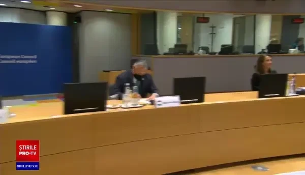 Summit UE la Bruxelles. Distanțare socială, măști sanitare personalizate și saluturi inedite