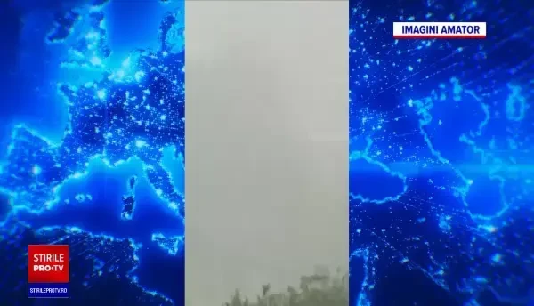 Prăpăd în Bacău după o ploaie de câteva minute. „Cât a luat o pâine, s-a inundat”