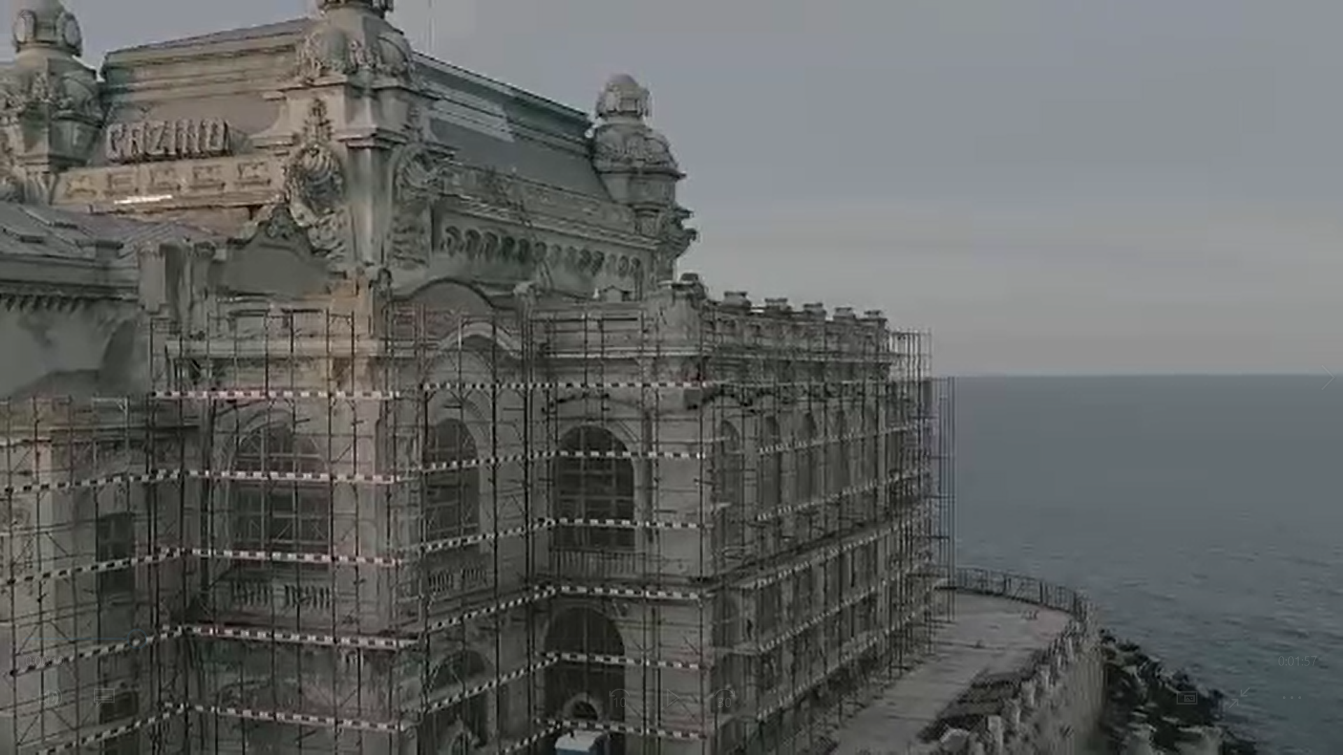 Cazinoul din Constanţa este în plin proces de transformare. Când se vor finaliza lucrările