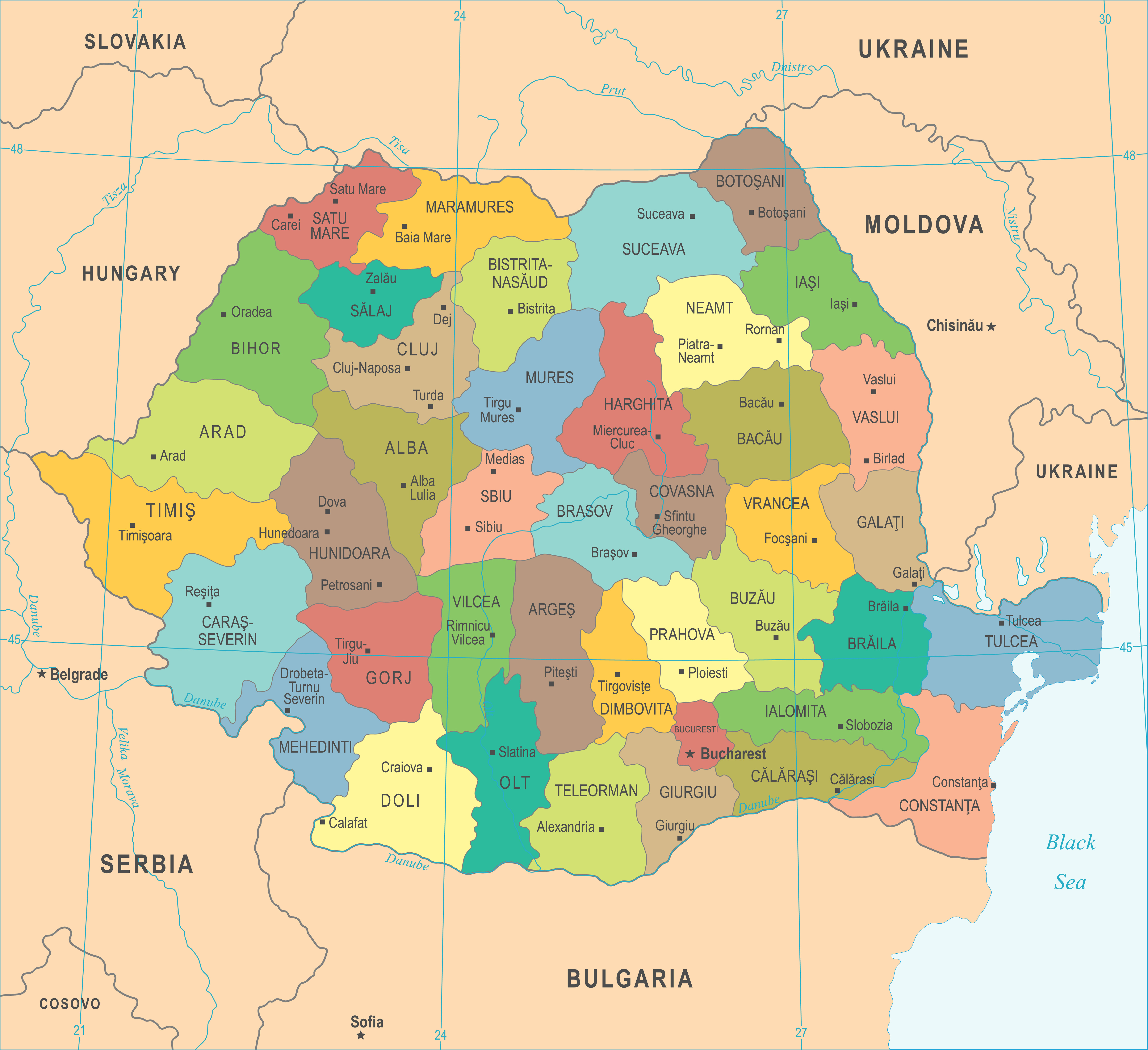 Coronavirus România. Județul cu peste 100 de îmbolnăviri în ultimele 24 de ore