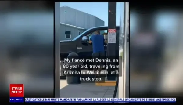 Doi americani au ajutat un bătrân. Cum au ajuns să conducă 3.000 de km