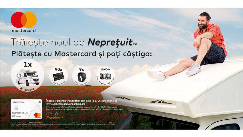 (P) Mastercard lansează campania „Trăiește noul de neprețuit. Hello Priceless!” și continuă parteneriatul cu Smiley