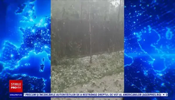 După caniculă, au venit furtunile. Ploile torențiale și vântul puternic au făcut ravagii în Moldova