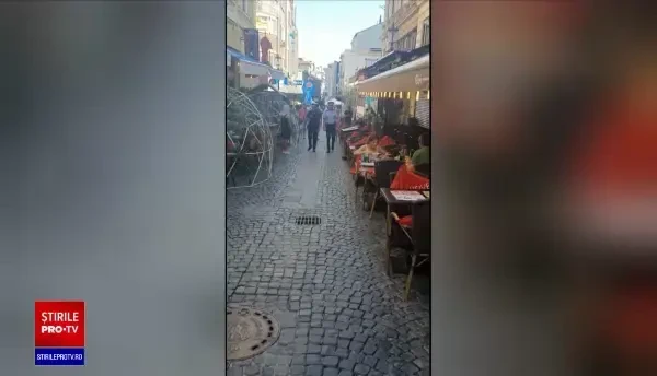 Polițiștii și jandarmii, pregătiți de controale aspre și amenzi în Centrul Vechi. Patron: Cu 3 ore de vânzare, nu poți trăi