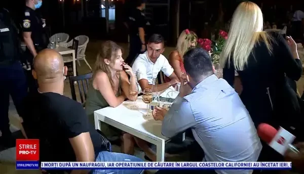 Controale la terasele din Mamaia. ”Ne-au stricat cheful”