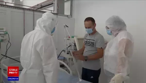 Pe fondul creșterii numărului de cazuri de coronavirus, sălile de sport devin spitale de campanie