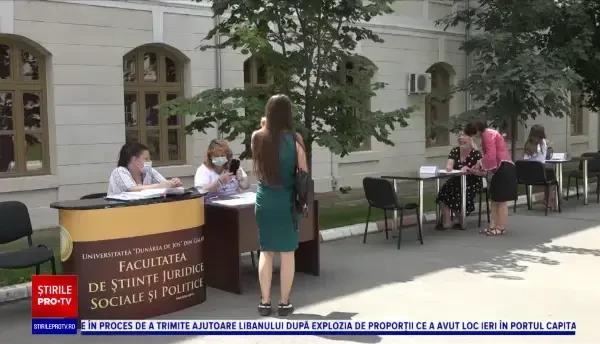 Admitere 2020. Cum au fost întâmpinați tinerii care s-au înscris la Universitatea Dunărea de Jos