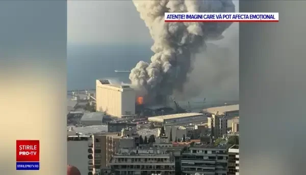 Bilanțul exploziei din Beirut a ajuns la 100 de morți și 4.000 de răniți. Ce ar fi provocat deflagrația