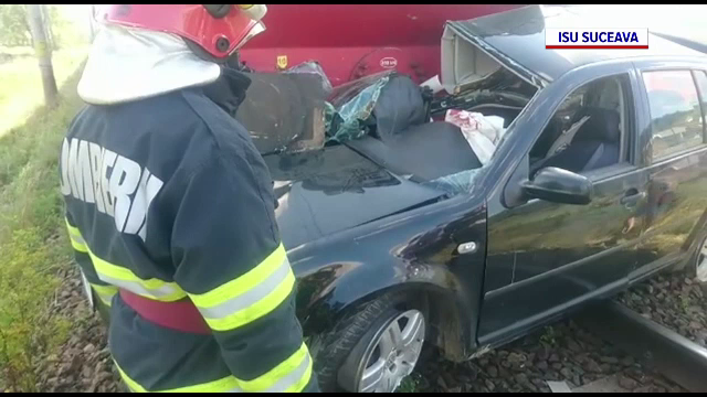 Un șofer a murit spulberat de tren în Suceava. Greșeala care i-a fost fatală