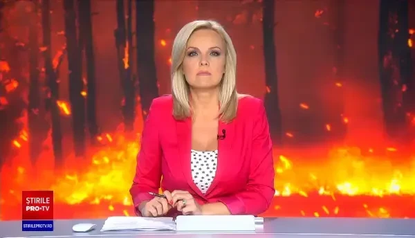 Incendiu puternic de vegetație în Brăila. Flăcările s-au extins cu repeziciune pe 30 de hectare