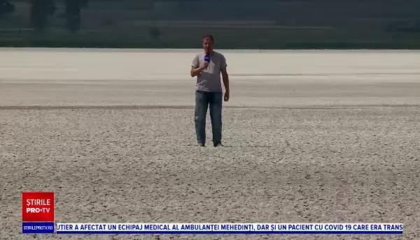 Seceta a făcut prăpăd. Lacuri importante din țara noastră au secat: „Este teroare ce e aici”