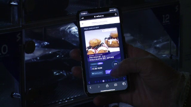 Un tânăr din Iași a inventat o aplicație pe telefonul mobil, care permite salariaților să mănânce un prânz cald, la birou