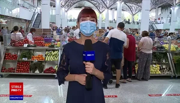 Riscul de a te infecta cu Covid-19 în piețe e la fel de mare ca cel din spitale. Reguli simple de a te proteja