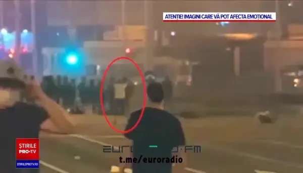 Primele imagini cu manifestantul ucis de forțele de ordine. Belarus fierbe, Lukașenko invocă agresiuni externe