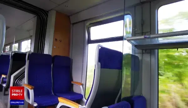 Locuri in tren fără spații pentru bagaje