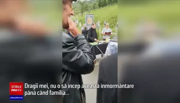 Un preot din Cluj a refuzat să înceapă o ceremonie funerară până când rudele decedatei nu i-au sărutat mâna