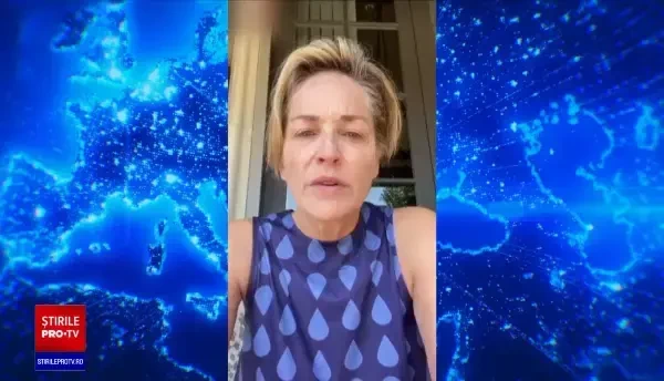 Sora actriței Sharon Stone are Covid-19. „Luptă pentru viaţa ei în spital”