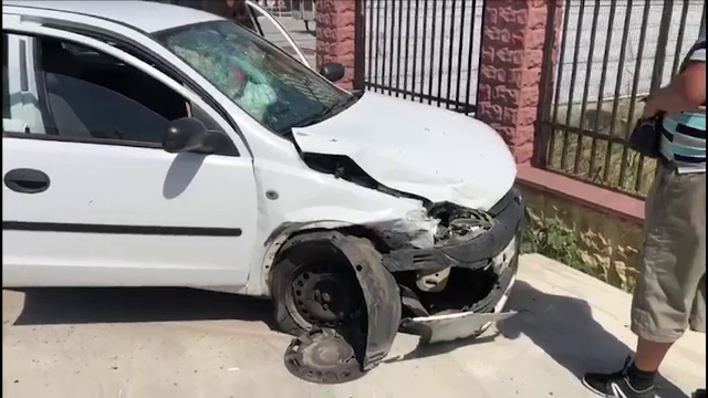 Accident pe DN 1A, în Crevedia. Un bărbat a ajuns la spital